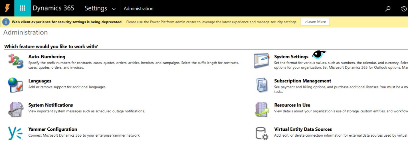 How to enable, disable, or configure tracking tokens