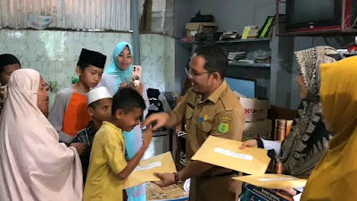 Pemkab Muba Salurkan Bantuan Sosial Kepada Panti Asuhan dan LKS