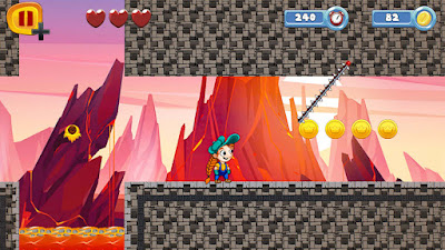 Jumpy Mia game screenshot