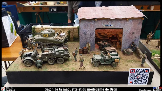 Salon de la maquette et du modélisme de Gron (89) de 2021.