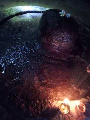 Shiva temple inside  ruins of Kumareshwar Temple.