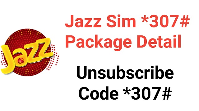 *307# Jazz Package Detail  ׀׀Unsubscribe Code