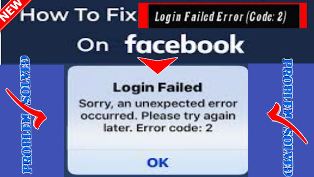 what does error code 2 mean on facebook,How do I fix Error Code 2?,How do I fix an unexpected error on Facebook on my Iphone?,How to fix error code 2 on Facebook,How to fix Facebook error code 2 on iPhone,Facebook error code 2 today,What is error code 1,Facebook login error code 2 on iPad, Sorry an unexpected error occurred please try again later error code 2,Facebook error codes,Facebook error code 1 Android