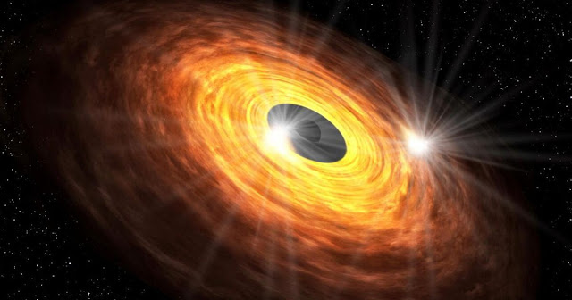 اكتشاف ثقب أسود ضخم بشكل غريب في مجرة درب التبانة