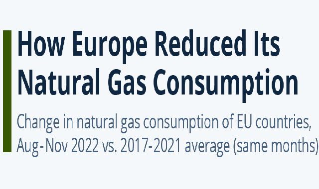 How has Europe Reduced Its Natural Gas Consumption?