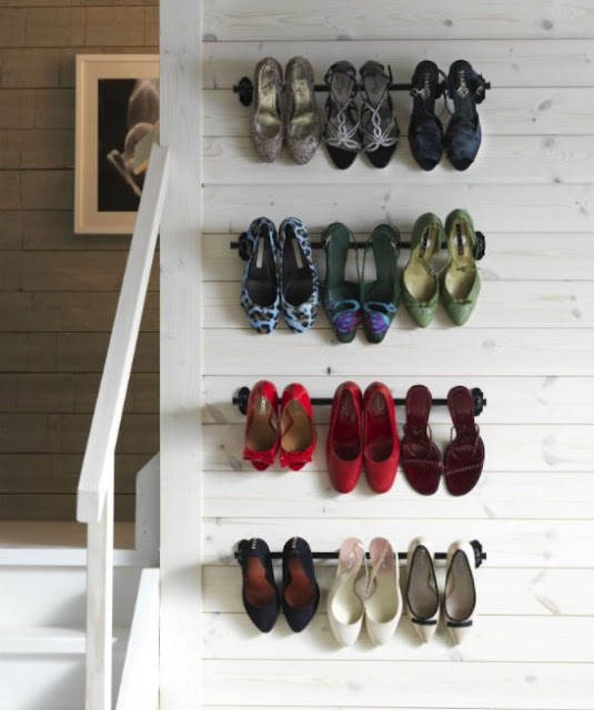 shoe storage ideas for bedroom