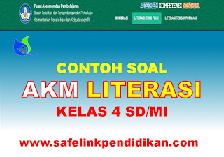 Soal AKM Literasi Kelas 4