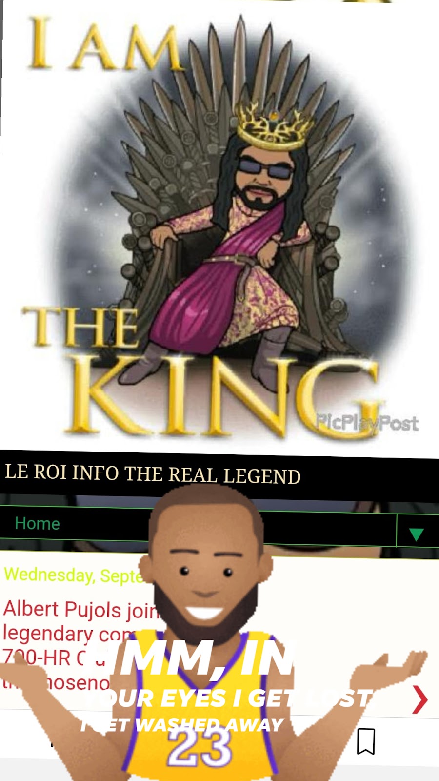 LE ROI THE KING EL REY