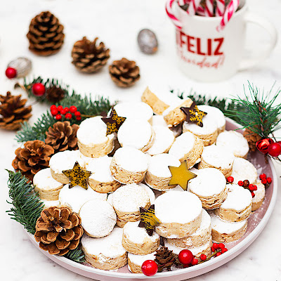 POLVORONES CASEROS DE AVELLANA