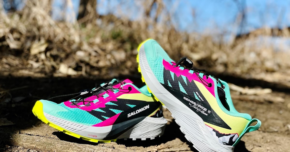 Salomon Men's SENSE RIDE 5 Trail Running Shoes for