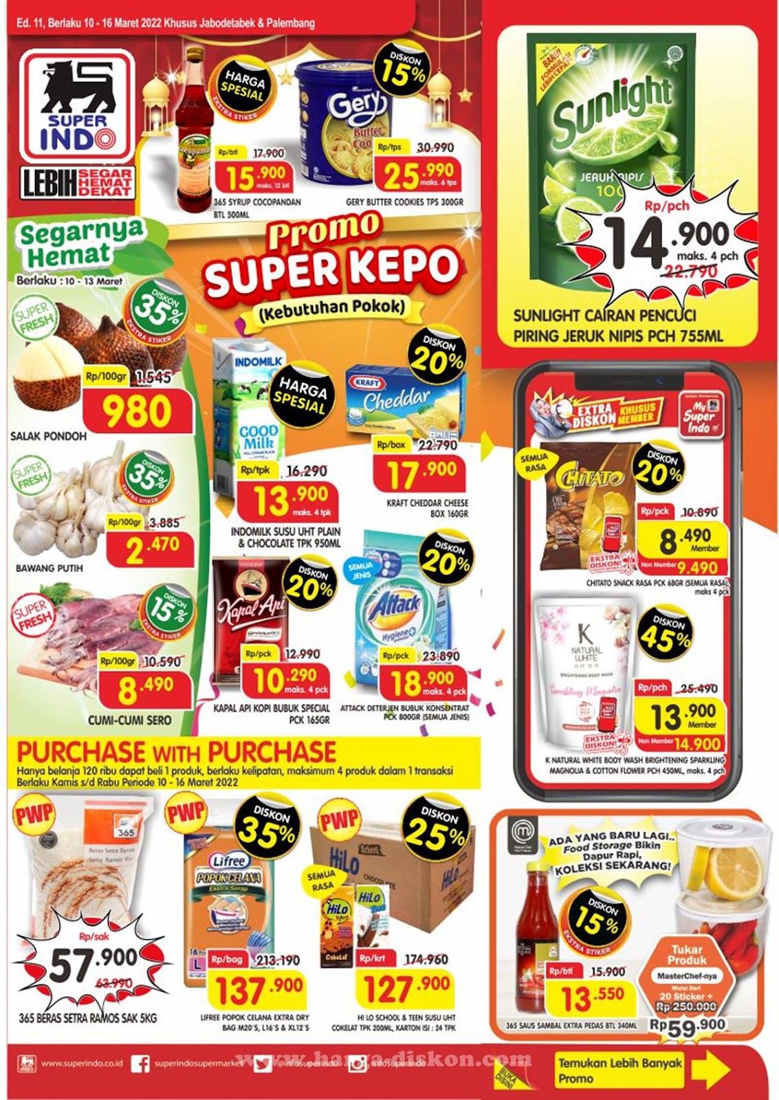 Katalog Superindo Promo Superindo Mingguan 10 - 16 Maret 2022