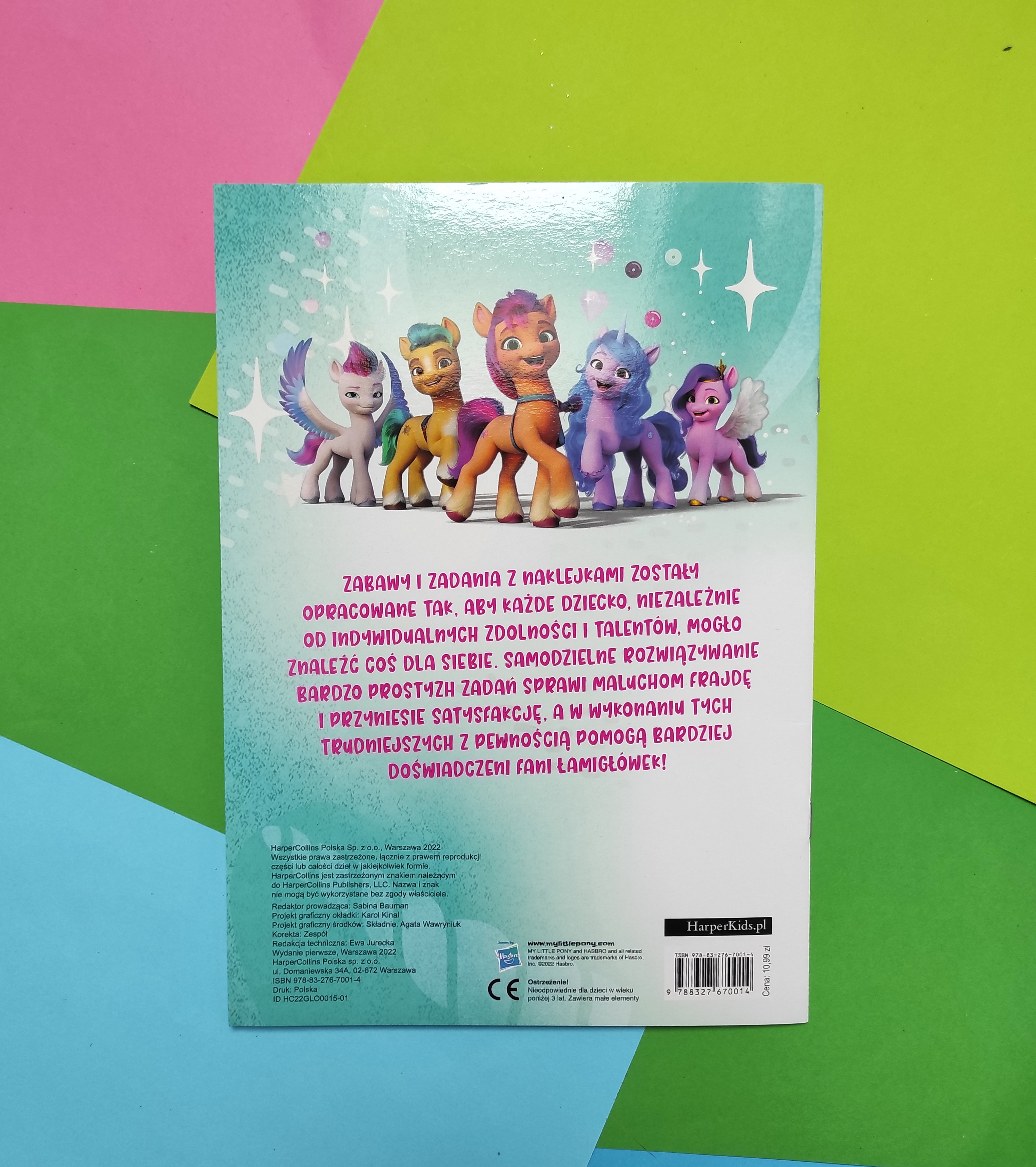 "Zabawy i zadania z naklejkami " - różne książeczki - lutowe nowości wydawnictwa Harper Kids