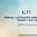 KTU FLAT Notes S5 Formal Languages & Automata Theory 2019