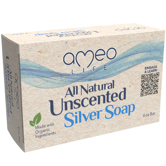 All Natural Unscented Silver Soap