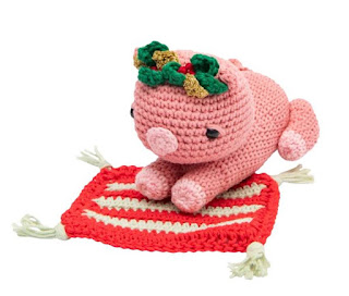 PATRON GRATIS CERDO AMIGURUMI 48328 🐷