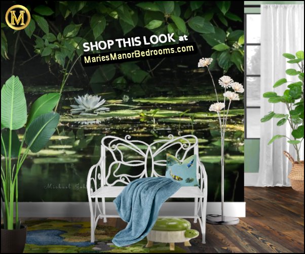 lily pad frog pond mural frog themed sitting room frog pond decorating ideas