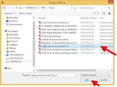 Subir archivo 3 ¿Cómo insertar un PDF en blogger usando Google Drive? Paso a paso.