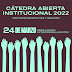 Cátedra Abierta Institucional 2022: Participación Política y Creación  