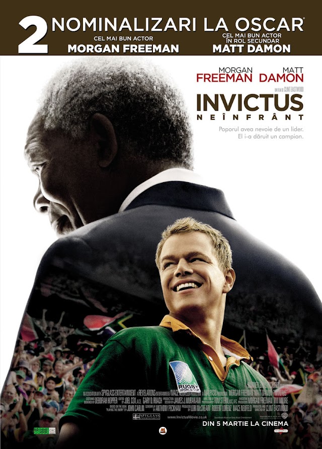 Invictus - Neînfrânt (Film 2009) cu Morgan Freeman si Matt Damon