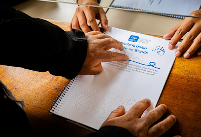  BNP accesibiliza el instructivo del Formulario Único de Trámite (FUT) al Sistema Braille 