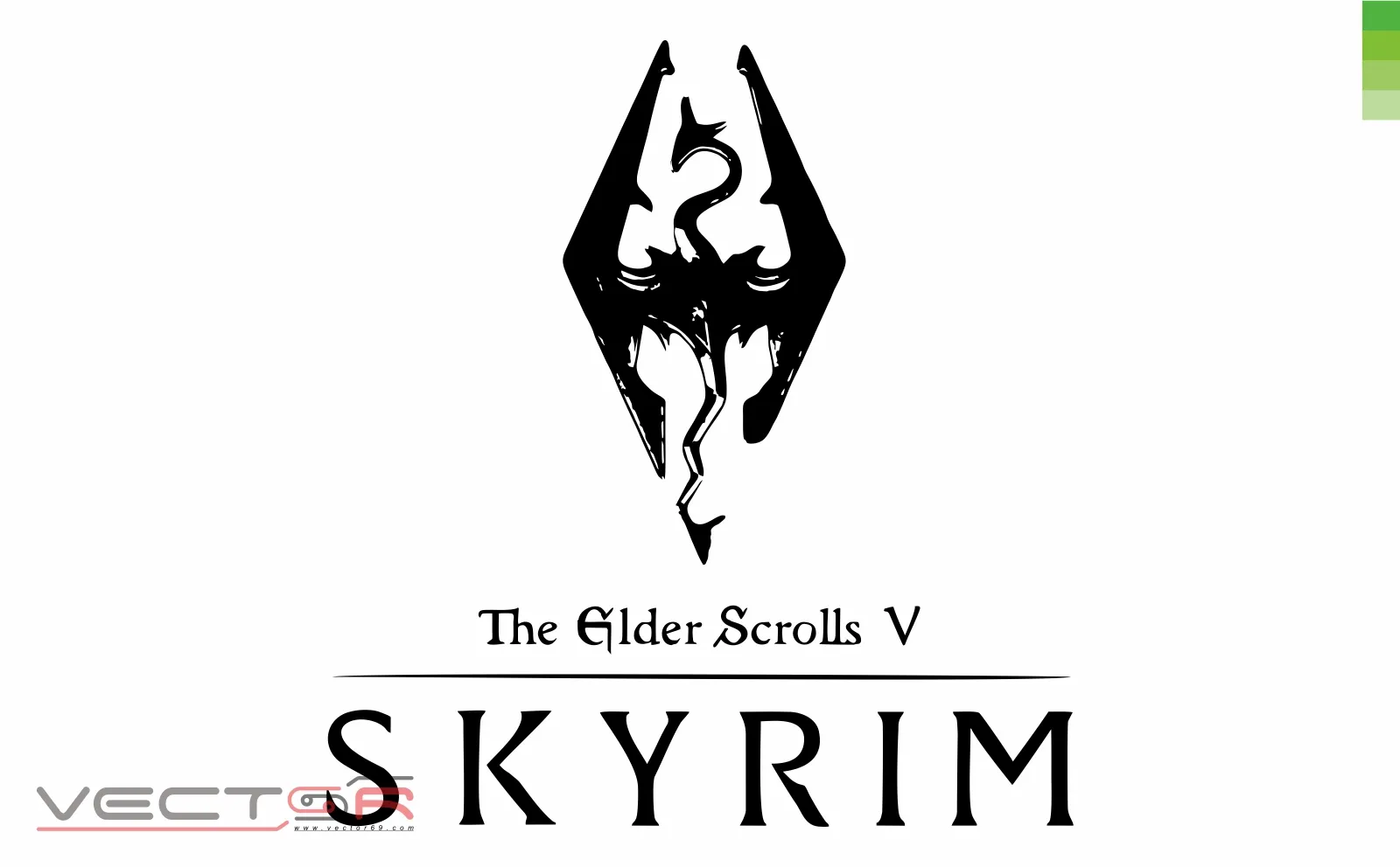 The Elder Scrolls V: Skyrim Logo - Download Vector File CDR (CorelDraw)