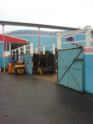 Gates at the bridge.