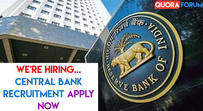 Recruitment for 115 posts in Central Bank of India, Apply Now