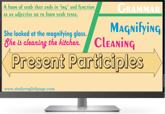 Present Participle in English