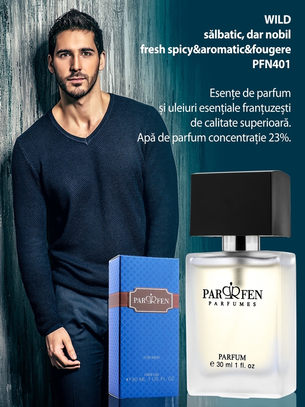 Parfum original pentru bărbaţi. Concentrație de parfum 23%! 30ml,