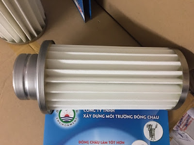 Phin lọc khí nắp inox