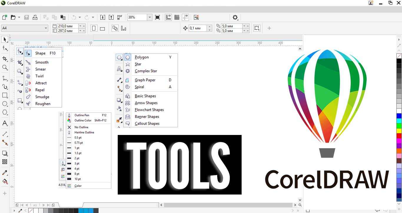 CorelDRAW Tools