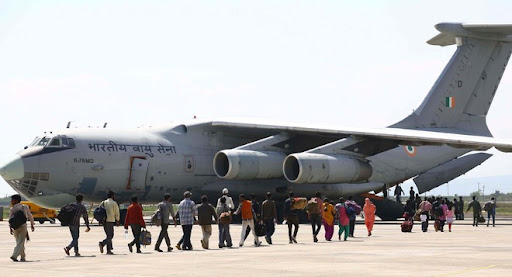 India to deploy Russian-origin Ilyushin IL-76MD transport aircraft for evacuation of Indians through Russia