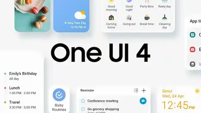 قائمة بأجهزة Galaxy التي ستكون مؤهلة لتحديث One UI 4.1