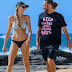 Kevin Federline and his wife, Victoria Prince, hit the beach in their
new home of Hawaii.