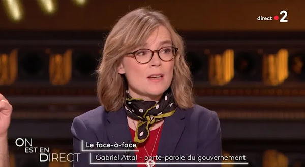  [VIDEO] Isabelle Carré : le coup de gueule de l'actrice face à Gabriel Attal dans On est en direct 