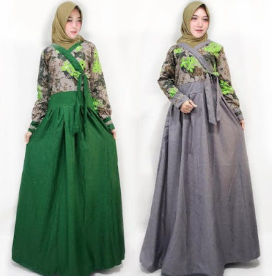 Gamis Batik modern terbaru