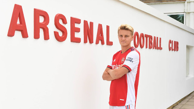 Arsenal sign Martin Odegaard from Real Madrid