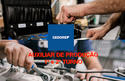 Gedore seleciona Auxiliares de Produção em São Leopoldo