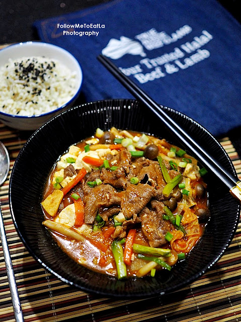 RECIPE: SUNDUBU-JJIGAE Spicy Soft Tofu Stew With HALAL Australian Beef Shabu-Shabu