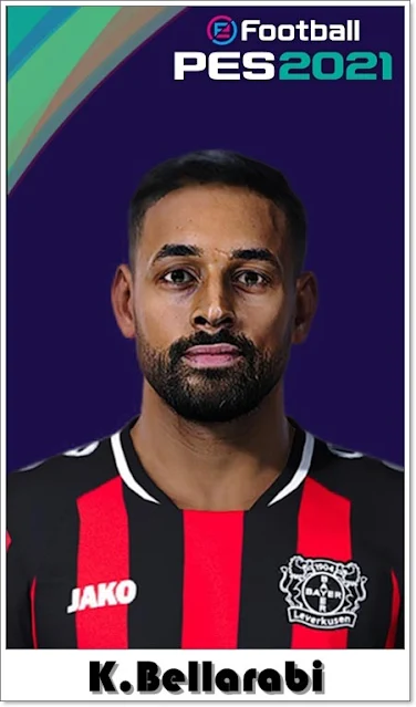 Karim Bellarabi Face For eFootball PES 2021