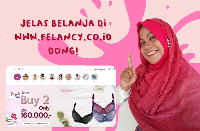 relaunch website felancy.co.id pakaian dalam wanita