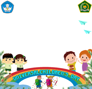 Twibbonize Hari Anak Sedunia Pake Logo PGRI dan DEPAG