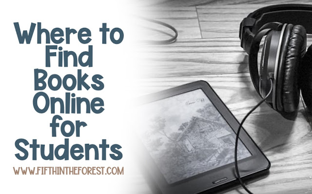 Title Image for Where to Find Books Online for Students by Fifth in the Forest