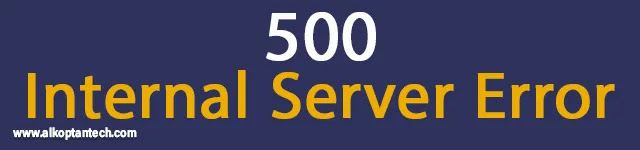 خطأ 500 -Internal Server Error-