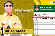 Politisi Golkar Sidrap Idham Masse Menangkan  1 Kursi diDapil 2 Sidrap