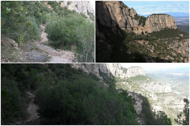 MONESTIR DE MONTSERRAT - CREU I ERMITA DE SANT MIQUEL - PLA DELS SOLDATS - SANTA COVA, Camí de la Santa Cova