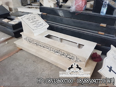 Jual Kuburan Islam, Makam Muslim Minimalis, Model Kuburan Islam Marmer