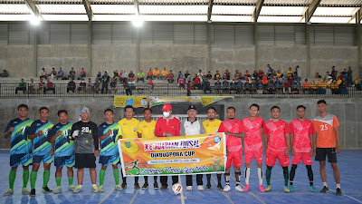 Bupati Bima Buka Kejuaraan Futsal Dikbudpora Cup 2021