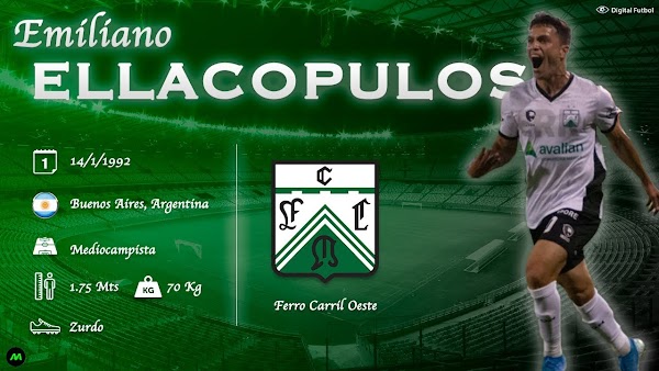 Oficial: Ferro Carril Oeste, renueva Ellacopulos