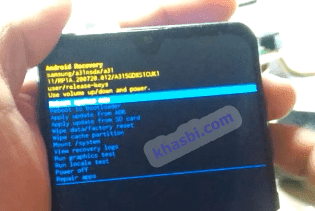 Samsung Galaxy A50 Recovery Mode